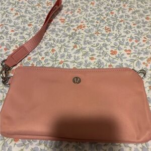 lululemon athletica Pink Wristlet Bag